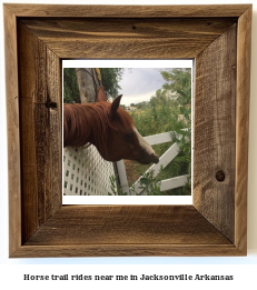 horse trail rides near me in Jacksonville, Arkansas